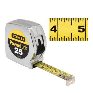 CRL 25' Stanley® PowerLock® ll Tape Rule 1" Wide