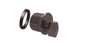 CRL Dark Bronze Mortise Thumbturn Cylinder