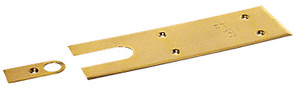 CRL Polished Brass Cover Plates for Jackson® 900 Series Floor Mounted Closer