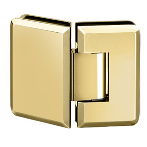 Polished Brass 135º Glass to Glass Premier Series Hinge