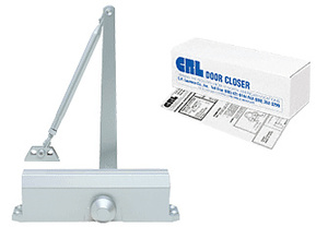 CRP Securities 900 Series Door Closer – N900PBF – Aluminum Finish With Hardware