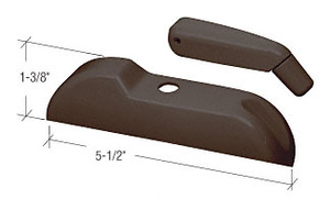 CRL Bronze Truth® EntryGard® Plastic Cover with Folding Handle