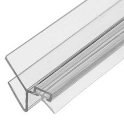 1 Meter PVC seal strip shower door and window glass edge trim glazing edge  guard