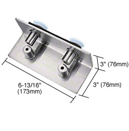 CRL 316 Polished Stainless 90º Corner Bracket Spider Fitting