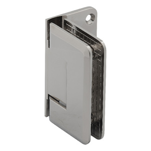 Polished Nickel Wall Mount with Offset Back Plate Premier Series Hinge