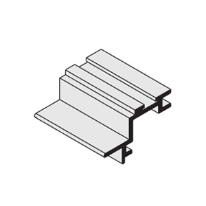 CRL-U.S. Aluminum Chair Setting Block for 1" Glazing - 50/Pk