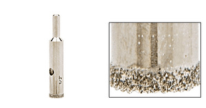 CRL 1/2" Amazing Glazing Plated Diamond Drill