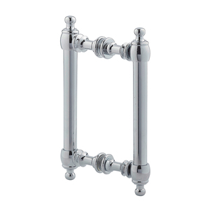 Polished Chrome 6" Antique Style Back to Back Handles