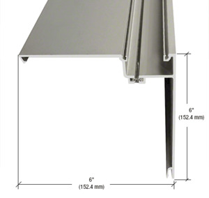 CRL-U.S. Aluminum 90 Degree Corner Half Section - 24'-2"