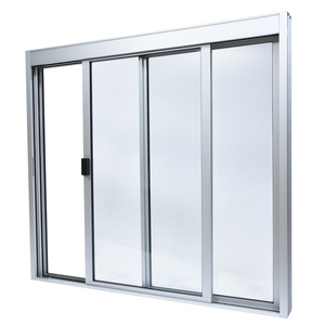 CRL Satin Anodized Standard Size Manual DW Deluxe Service Window Glazed with Full Bottom Track