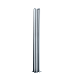 CRL Satin Anodized 24" 4-Way Design Series Partition Post