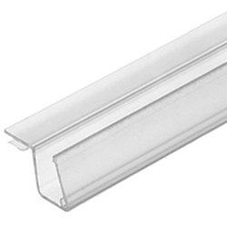 1 Meter PVC seal strip shower door and window glass edge trim glazing edge  guard