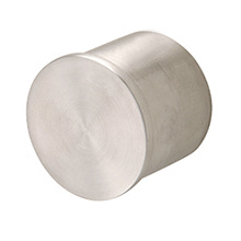 CRL 316 Brushed Stainless Steel End Cap for 1-7/8" GRRF20 Series Roll Form Cap Railing