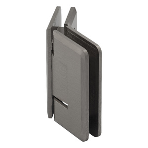 Brushed Nickel 135° Glass to Glass Majestic Series Hinge