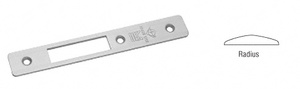 CRL Aluminum Radius Faceplate for MS1853H Series Hook Throw Deadlocks