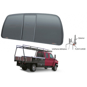 CRL "Perfect Fit" POWR-Slider 2003+ Chevy/GMC Kodiak/Topkick with Solar Glass