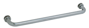 CRL Brushed Nickel 26" BM Series Tubular Single-Sided Towel Bar