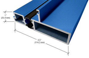CRL-U.S. Aluminum Series 900 Terrace Door Jamb, Custom Paint, 21'-2"