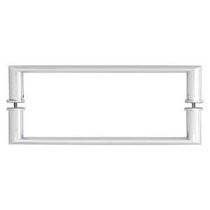 CRL 18" Chrome Back-to-Back Oval/Round Towel Bar