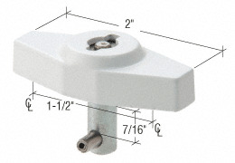 CRL Clear Anodized Access Control Key Lock | CRL