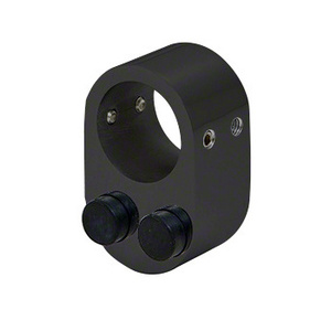 CRL Matte Black Complete 180º Crescent Series Sliding System | CRL