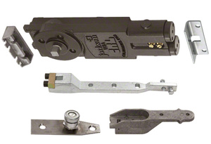 CRL Jackson® Medium Duty 105º No Hold Open Overhead Concealed Closer with "AP" End-Load Hardware Package