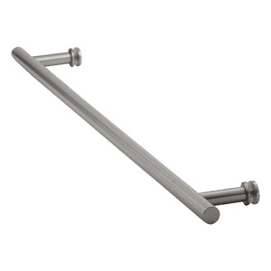 Brushed Nickel 24 Single Mount Ladder Pull Towel Bar USH