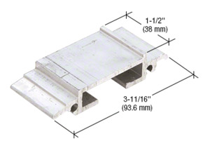 CRL-U.S. Aluminum Shear Block with Screws- 20/Pk