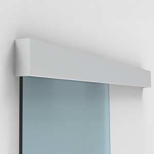 CRL70 Satin Anodized Series Single Sliding Door Wall Mount Kit