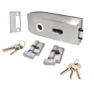 CRL Chrome Keyed Alike Lock for Cabinet Swinging Glass Door LK30KA