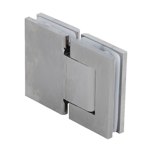 CRL Satin Nickel Vernon Oil Dynamic 180º Glass-to-Glass Hinge