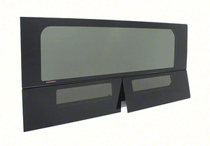 CRL 2014+ OEM Design 'All-Glass' Look Ram ProMaster 136” Wheelbase T-Vent Window Drivers Side Quarter Panel