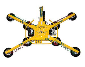 CRL Wood's Powr-Grip® Quadra-Tilt™ Rotator with DC3 Dual Vacuum System