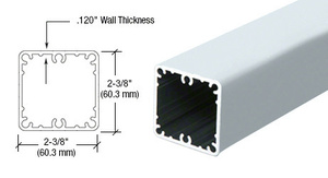 CRL Mill 200, 300, 350, and 400 Series 48" Post Only