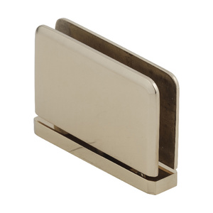 CRL Unlacquered Brass Cologne 337 Series Adjustable Wall Mount 'H' Back  Plate Hinge