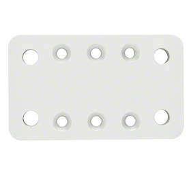 Sky White 3" x 5" Square Base Plate