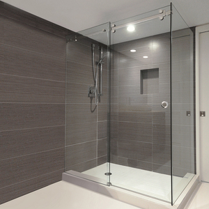 Bristol Series Slider 180 Degree Polished Stainless