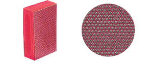 CRL Red 220 Grit Diamond Hand Pad