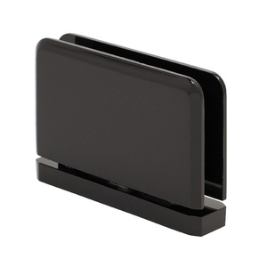 CRL Black Prima 01 Series Top or Bottom Mount Hinge