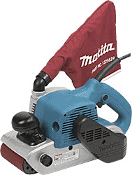 CRL Makita® 4" x 24" Portable Belt Sander With Dust Bag