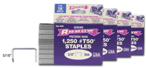 CRL 5/16" Arrow Precision Made T50® Staples