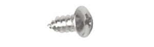 CRL 8 x 3/8" Phillips Oval Head T-Stud Replacement Screws