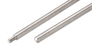 CRL 19-1/2" Satin Chrome 6 mm Steel Rod
