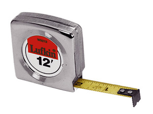 CRL 1/2" x 12' Mezurall Lufkin Tape Measure