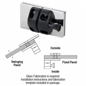 125 Series Hinge Post Mount Brackets - Polaris Hinges l Pool Gate Hinges