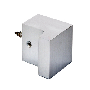 CRL Brushed Nickel Square Wall Mount Robe Hook