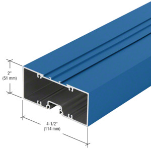 CRL-U.S. Aluminum Custom KYNAR® Paint Hollow Door Header, Custom Paint - 21'-4"