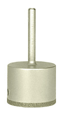 CRL 1-1/8" Standard Plated Diamond Drill
