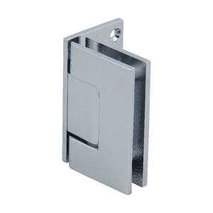 CRL Polished Chrome Geneva 544 Series Wall Mount Offset Back Plate Hinge