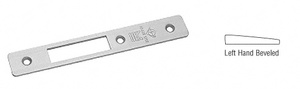 CRL Aluminum Left Hand Beveled Faceplate for MS1853H Series Hook Throw Deadlocks